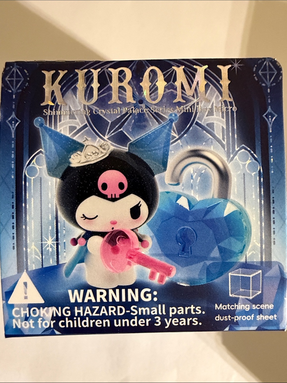 Kuromi Shimmering Crystal Palace Series Mini Blind Box Micro New Sealed 2026